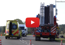 Twee gewonden na ongeval op kruising Slagenweg en Coevorderweg