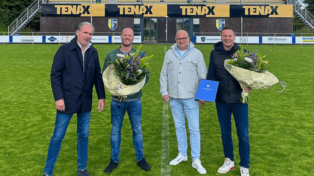 FC Ommen en hoofdsponsor TENAX BV blijven samenwerken