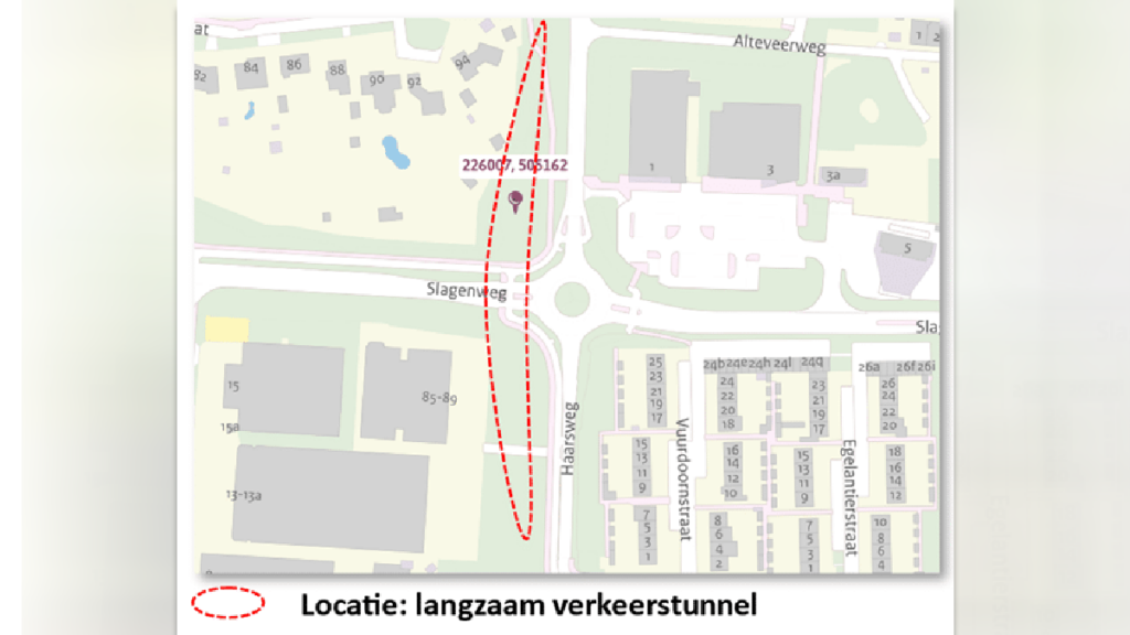 Inloopbijeenkomst fietstunnel Slagenweg/Haarsweg op 8 juli