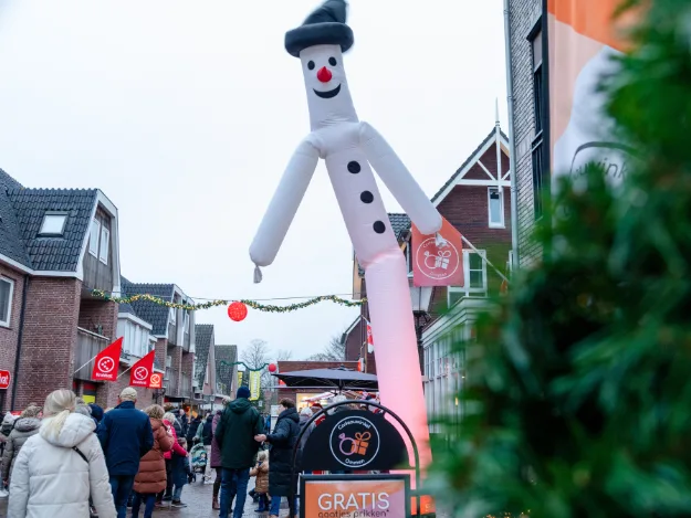 Winterse sferen in het centrum