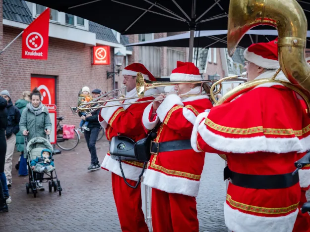 Winterse sferen in het centrum