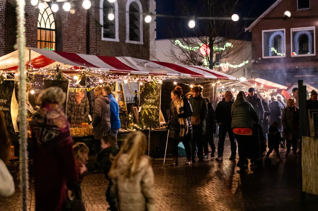 Winterse sferen in het centrum