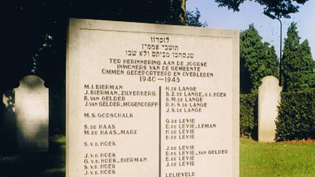 Stille omgang in Ommen ter herdenking slachtoffers Holocaust