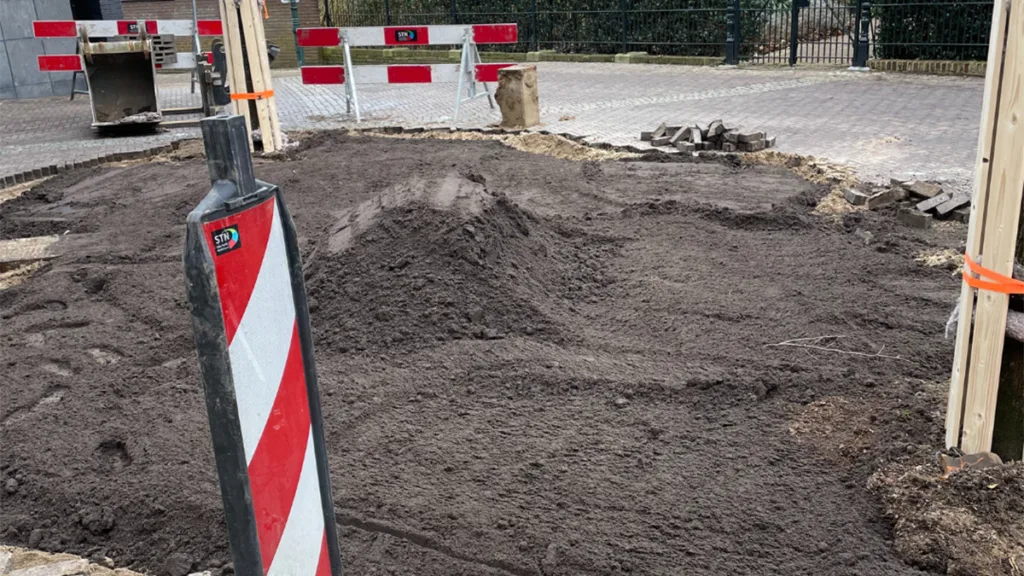 Oude graven gevonden bij vergroening Ommen