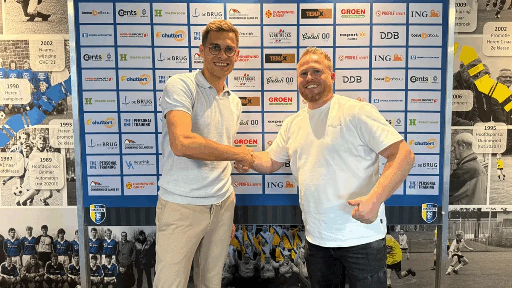 Kelvin Bonhof nieuwe hoofdtrainer FC Ommen