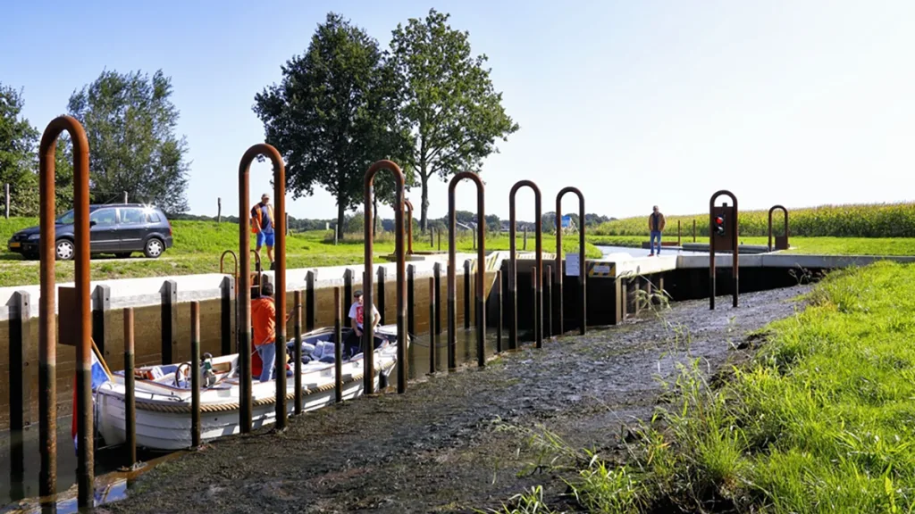 Sluis Junne gestremd: geen doorvaart op Overijsselse Vecht (Update)