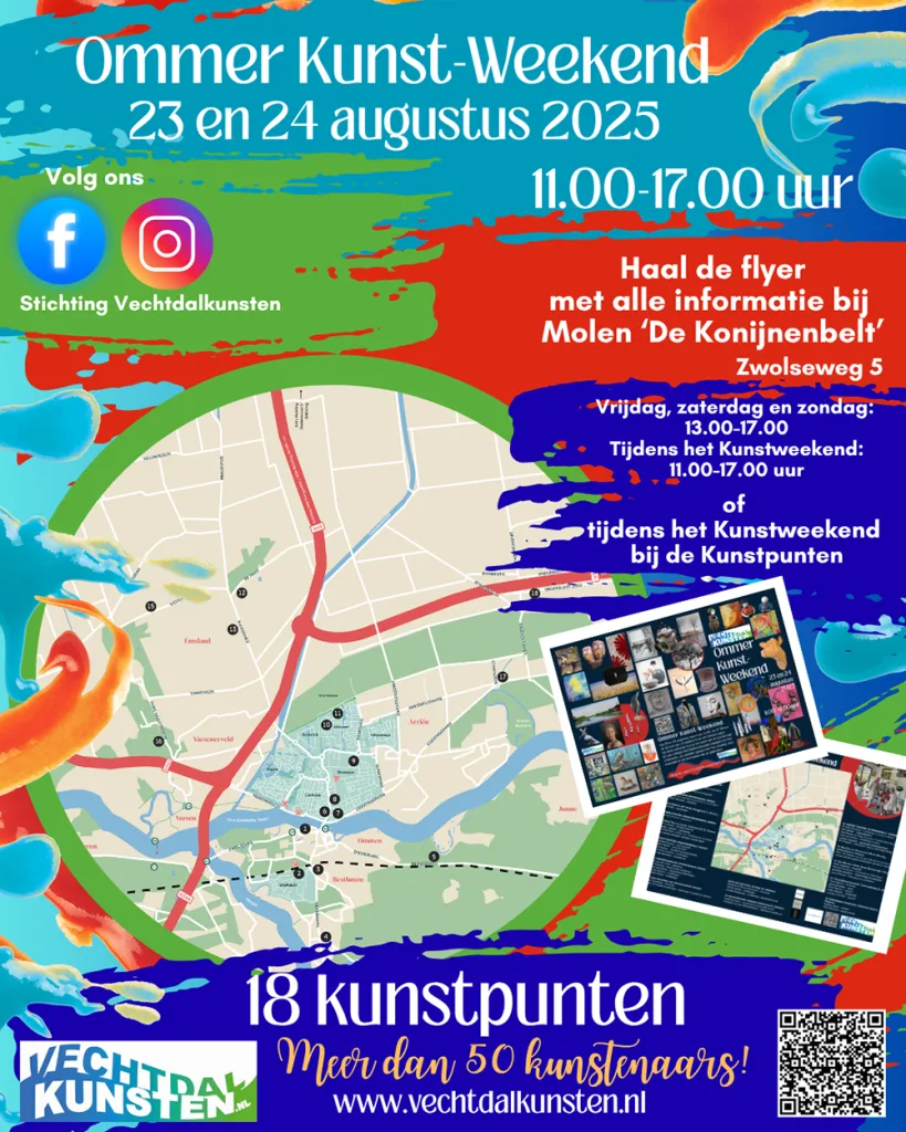 Ommer Kunst Weekend: Kunstenaars openen hun deuren