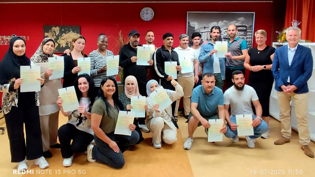 Feestelijke certificaatuitreiking Participatieverklaringstraject