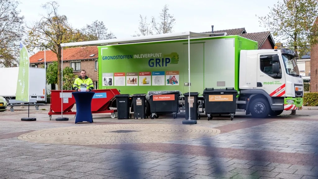 Ommen start met ‘GRIP-wagen’ voor makkelijk afval scheiden