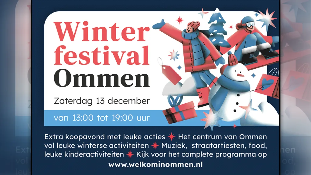 Winterfestival Ommen pakt uit met lokale makers en sfeer