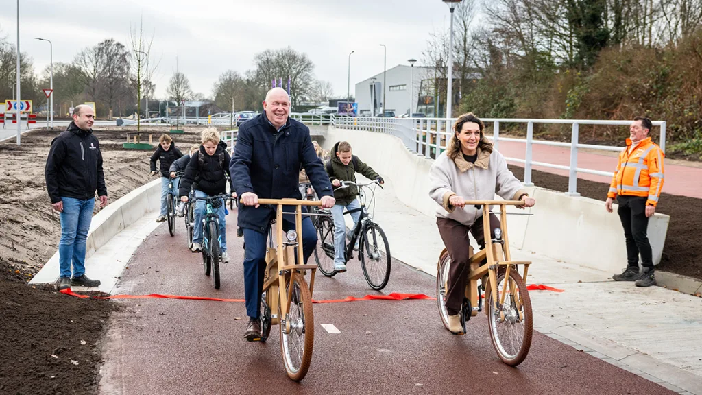 Fietstunnel Slagenweg-Haarsweg Ommen geopend