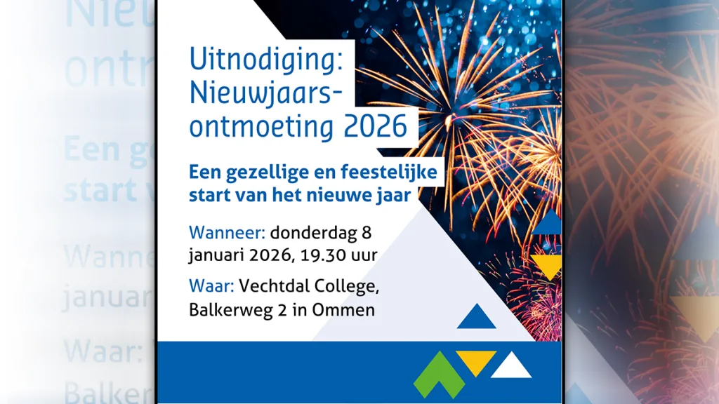 Ommen nodigt inwoners uit voor nieuwjaarsontmoeting 2026