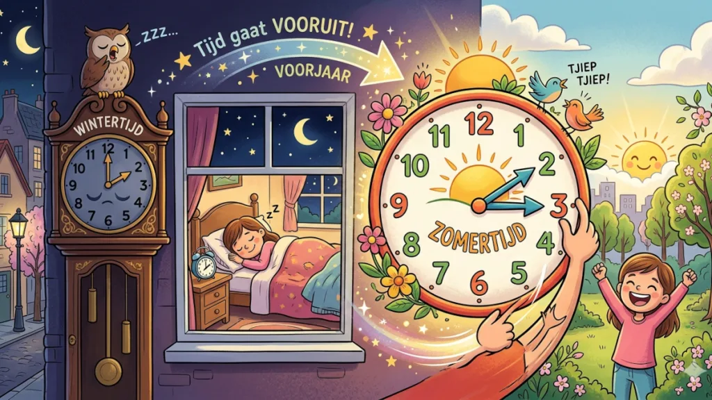 Ommen klaar voor zomertijd: klok gaat vannacht een uur vooruit