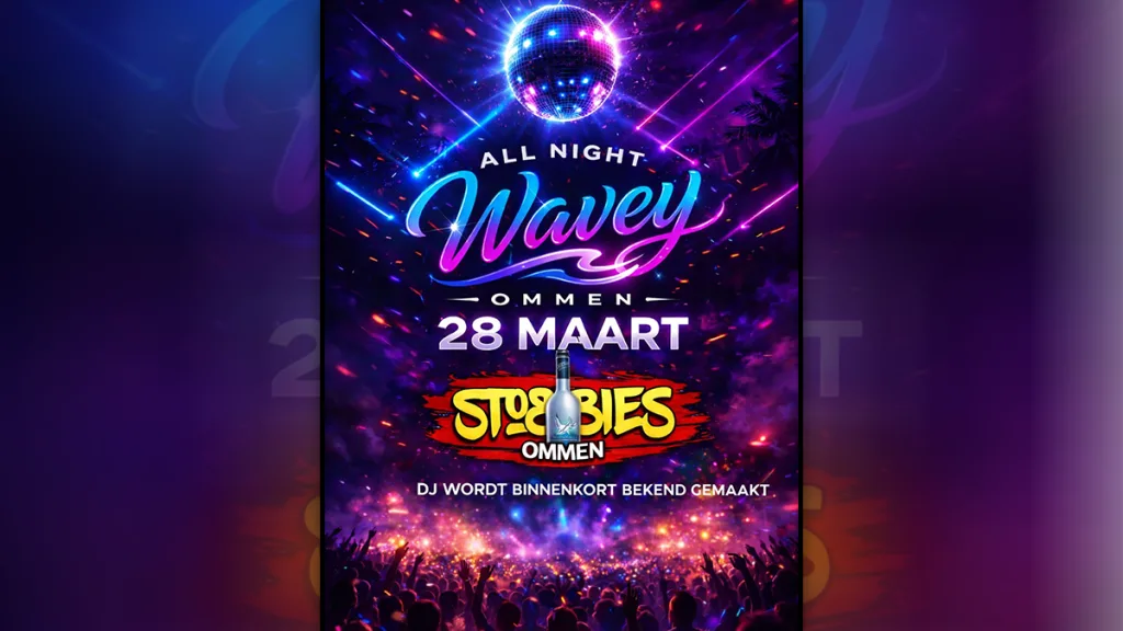 All Night Wavey onthult Stobbies als locatie in Ommen
