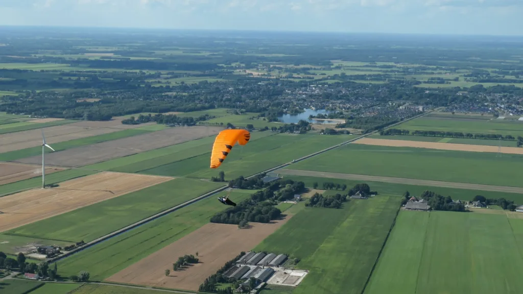 NK Paragliding Vlakland dit weekend in het Vechtdal