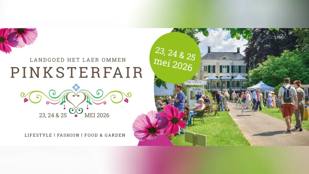 Pinksterfair het Laer 2026: 23 t/m 25 mei in Ommen