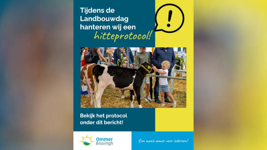 Hittemaatregelen Landbouwdag: koeien blijven op stal